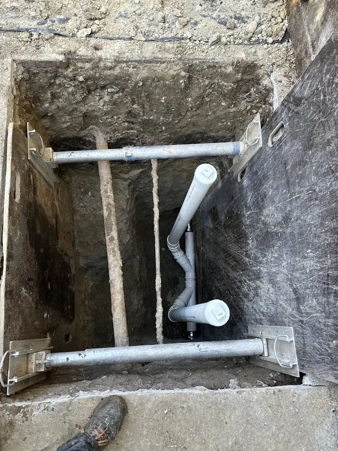 Experienced plumber completing Gas Line Repair work in Mocksville